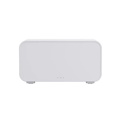 Mini Ultrasonic Aroma Diffuser & Cool Mist Humidifier – LED Flame Effect, Essential Oil Compatible, Quiet Fogger Design